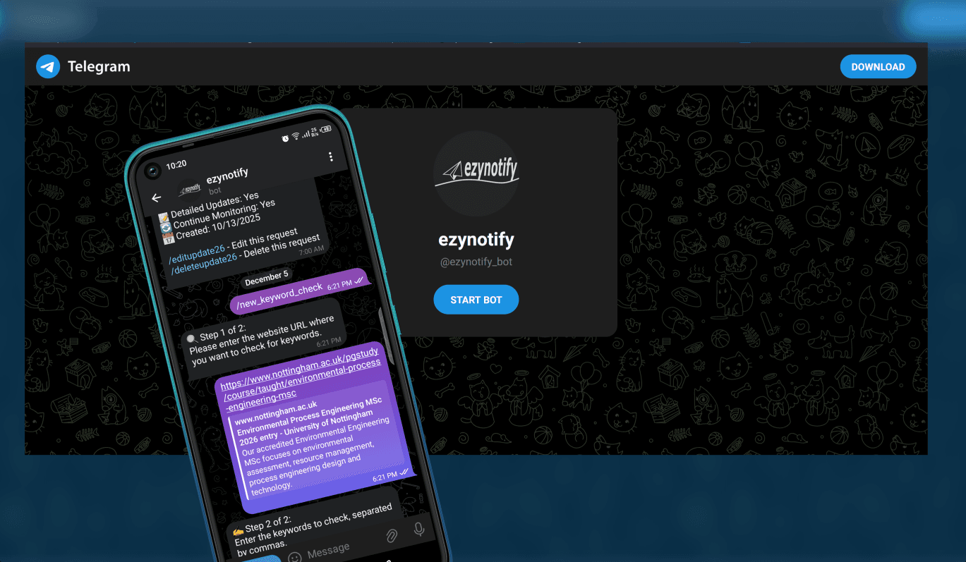 Telegram Notification Bot