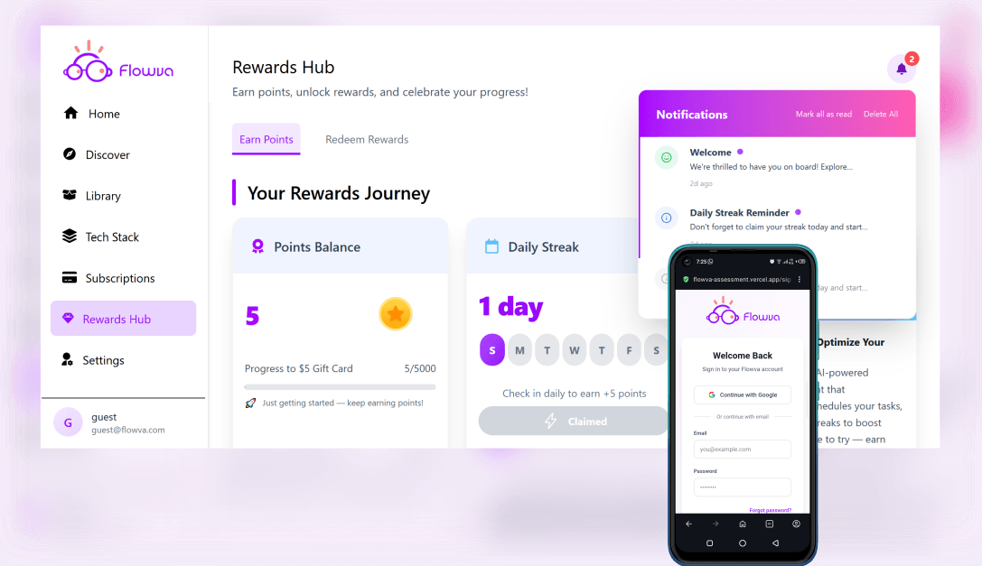 Flowva React Assessment
