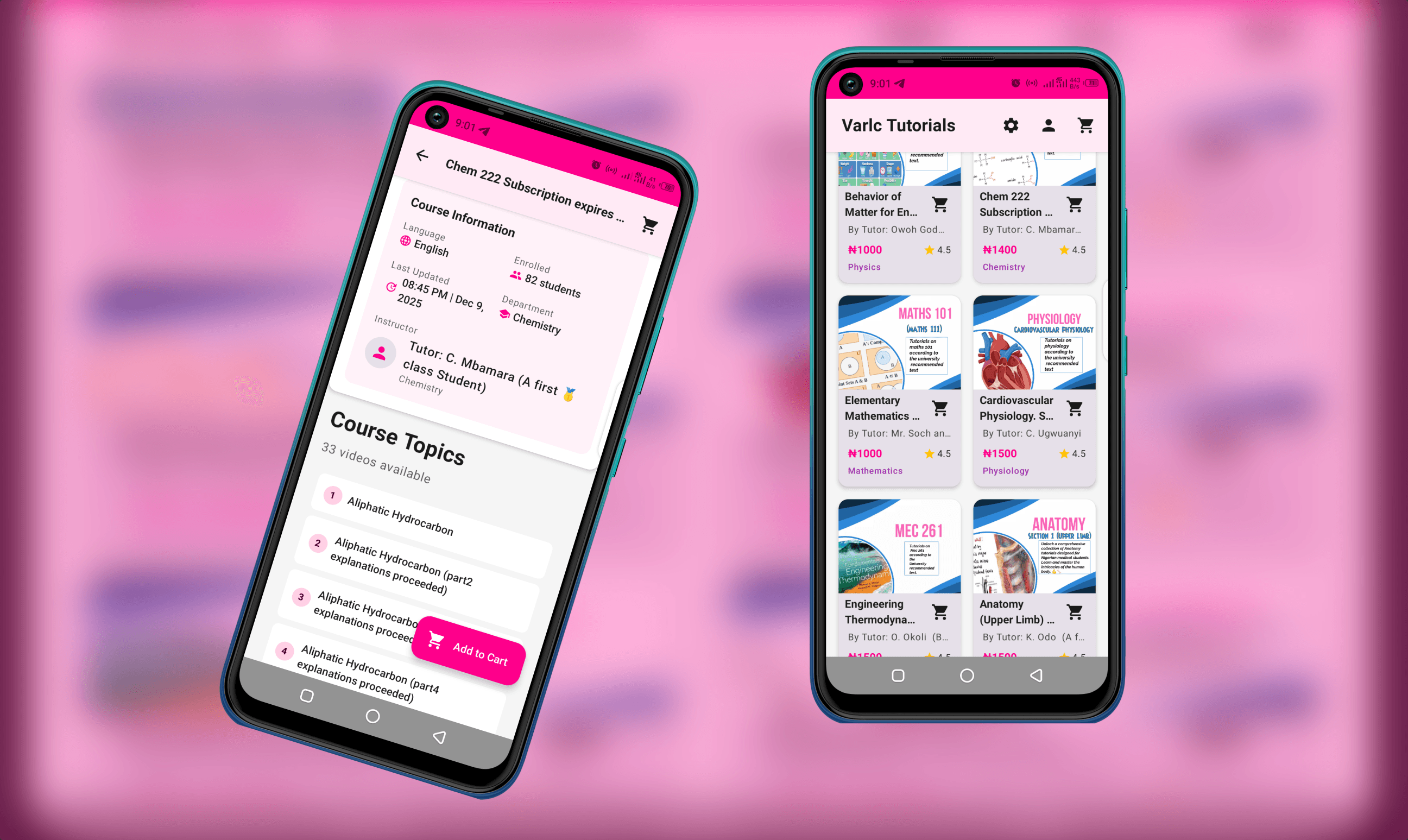 Video Tutorial App